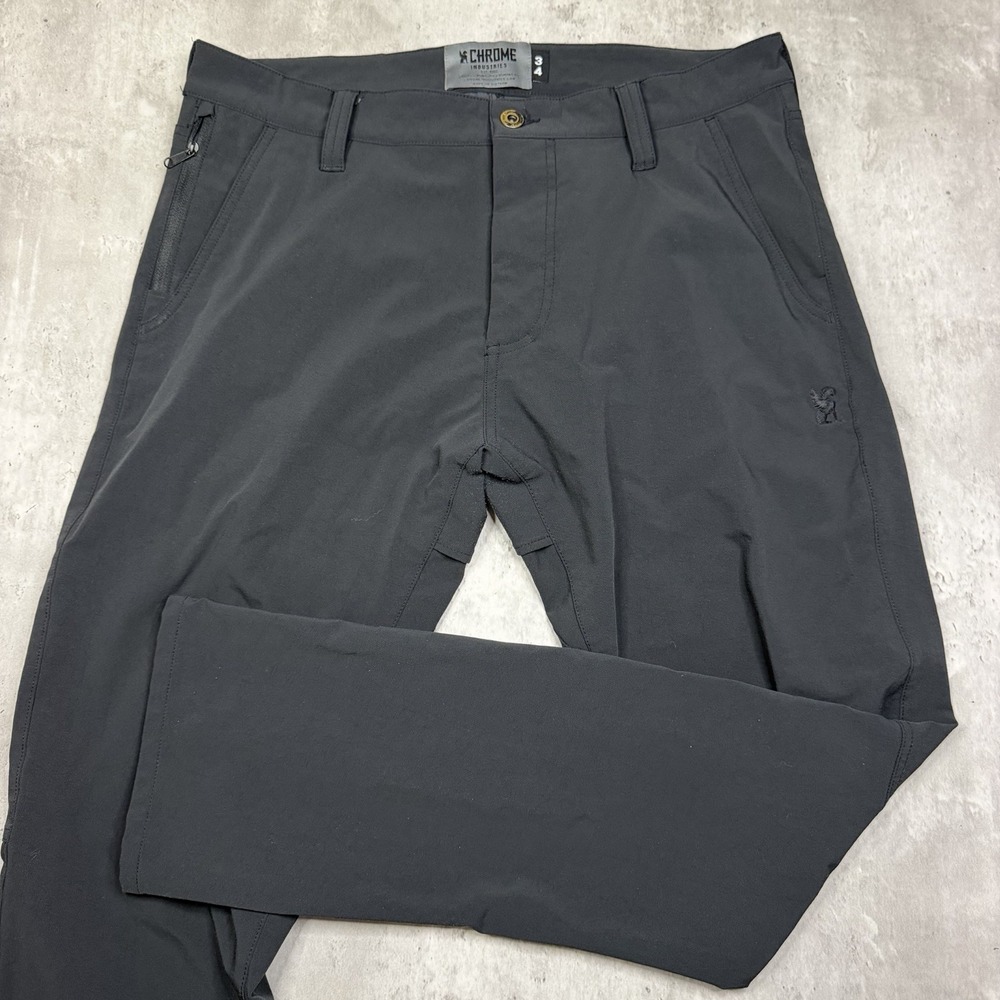 CHROME INDUSTRIES Pants CYCLING Water Resistant Gorpcore Trousers Mens 34x32